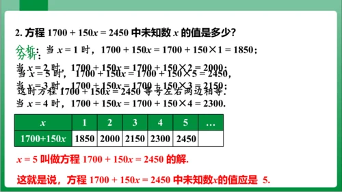 3.1.1 一元一次方程 课件（共32张PPT)【2023秋人教七上数学高效实用备课】