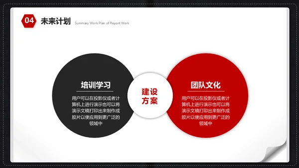 工作记事薄笔记本通用PPT创意工作总结