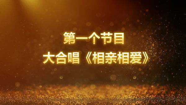 金色大气2019猪年颁奖典礼PPT模板
