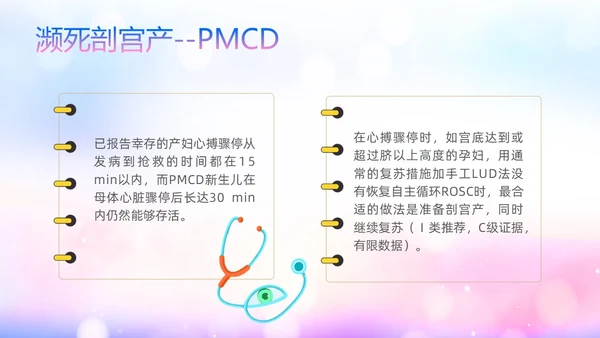 蓝色展板风医院医疗产妇心肺复苏ppt课件心脏复苏