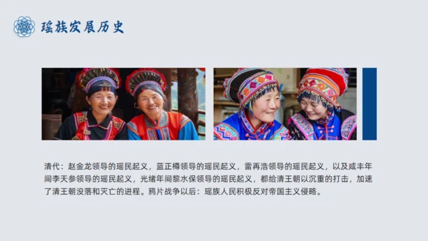 瑶族民族风介绍通用PPT模板