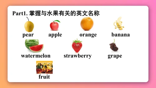 人教PEP版三年级下册英语预习课件