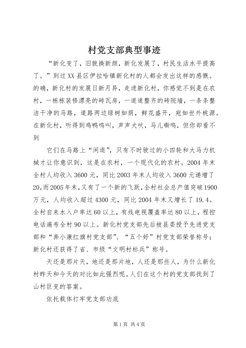 村党支部典型事迹 (3).docx