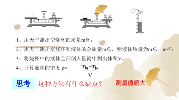 6.3测量物质的密度（课件）(共24张PPT) -2023-2024学年八年级物理上册同步精品课堂（