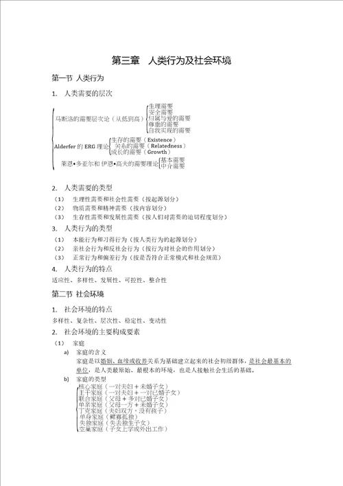 社会工作综合能力必考知识点归纳