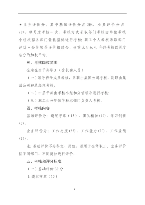 供热站岗位绩效考核办法.docx