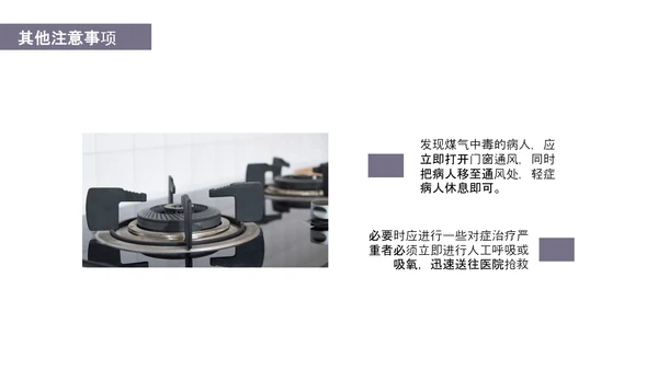 预防煤气中毒宣传教育PPT课件