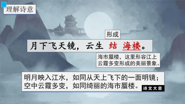 13 唐诗五首《渡荆门送别》课件