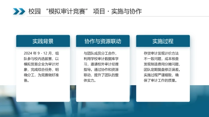 会计学专业大学生职业生涯规划发展展示(审计师方向)