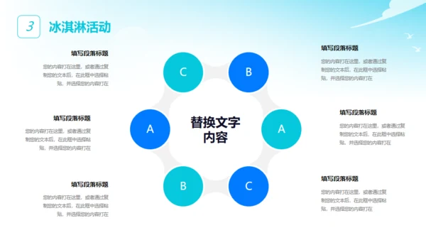 冰淇淋夏季冷饮活动策划通用PPT模板