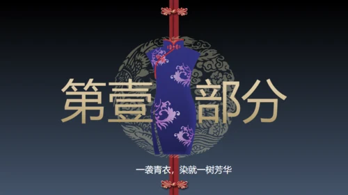 旗袍通用PPT模版