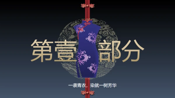 旗袍通用PPT模版