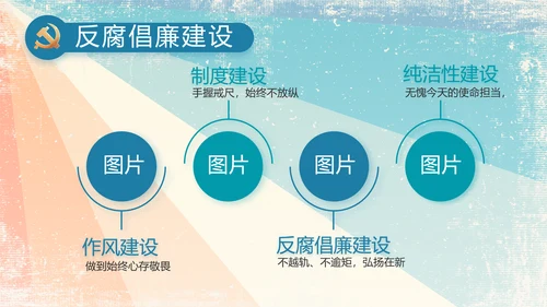炫彩青春五四青年节共青团动态PPT