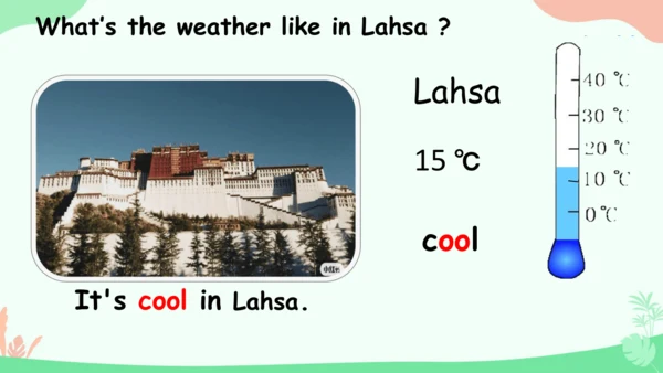 Unit 3 Weather Part A Let's learn 课件(共39张PPT)