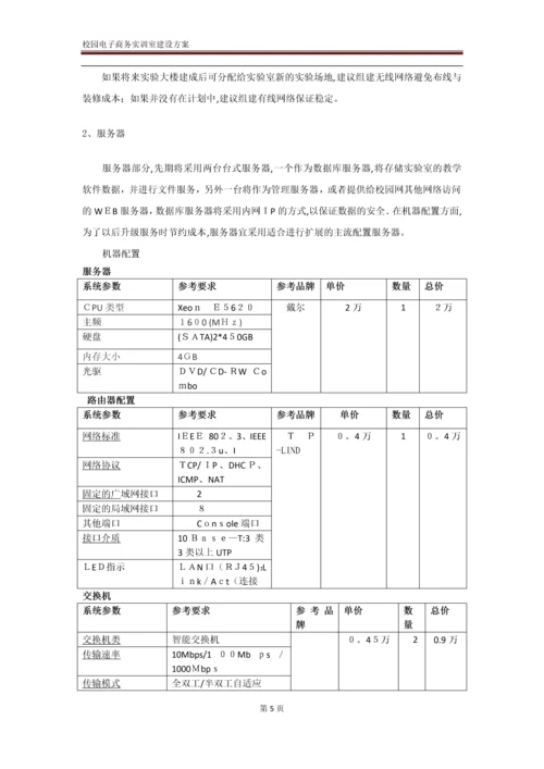 因纳特电子商务实训建设方案.docx