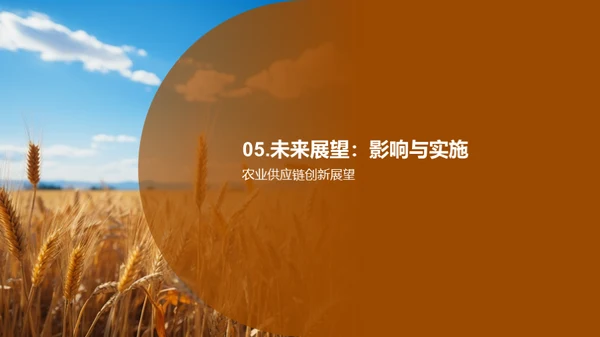 农业供应链的创新与优化