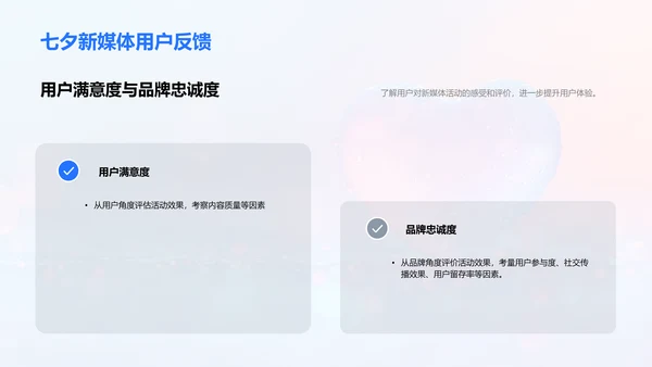 七夕新媒体创意运营PPT模板