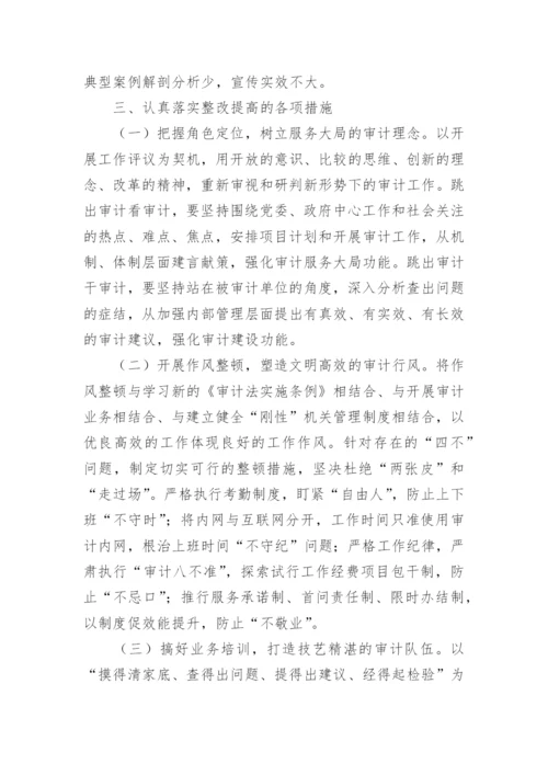 审计业务质量自查报告.docx