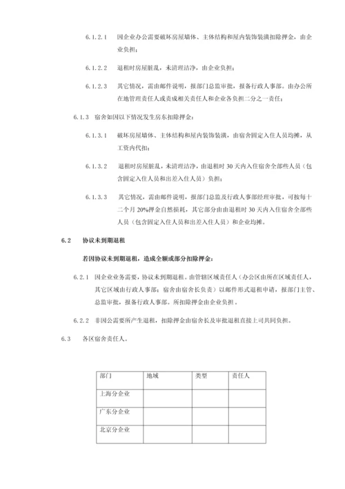 房屋租赁管理新规制度.docx