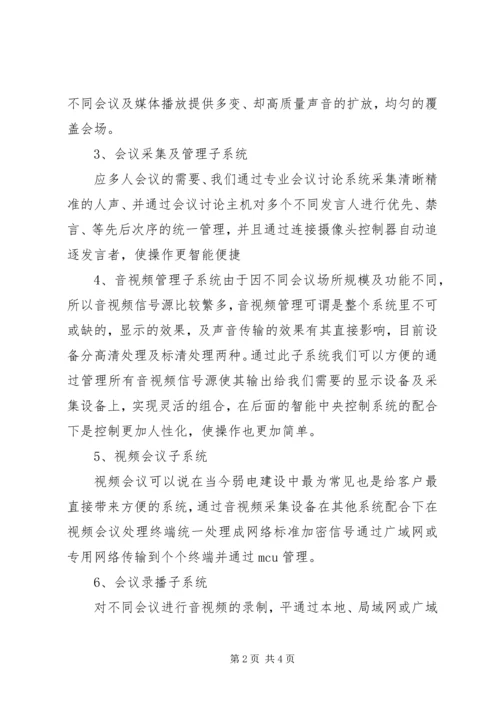 多功能会议室系统建设心得_1 (4).docx