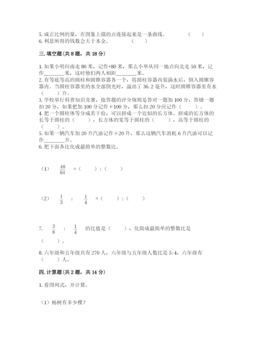 徐汇区六年级下册数学期末测试卷必考题.docx