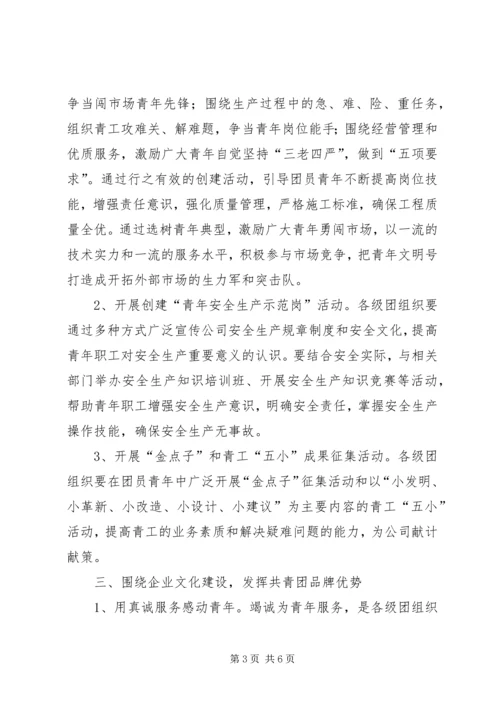 公司团委工作要点 (4).docx