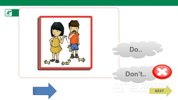 Unit 1 In class Fun time Do don't的用法 课件(共44张PPT)