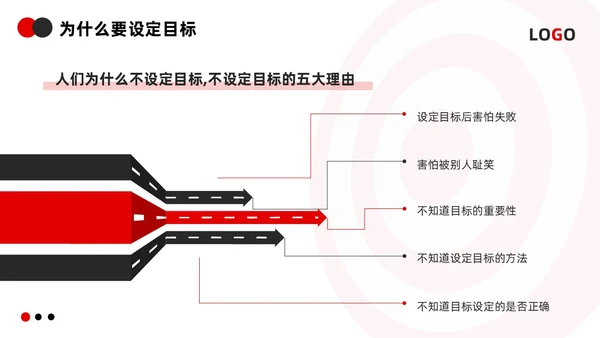 红黑简约3d如何做好目标管理PPT模板宣传PPT动态PPT自我管理
