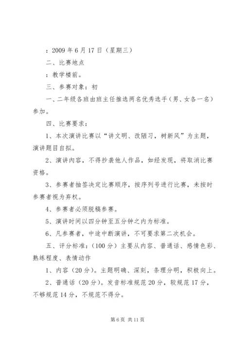 关于“讲文明树新风改陋习”的倡议书.docx