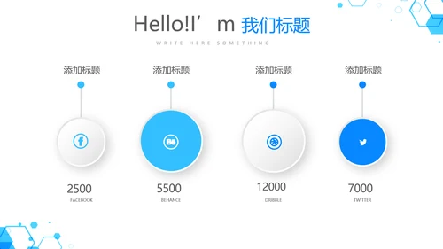 蓝色医疗医药代表工作汇报动态PPT