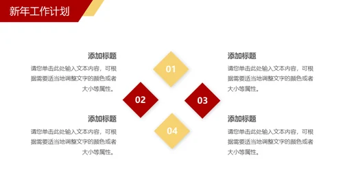 企业年终总结通用PPT模板