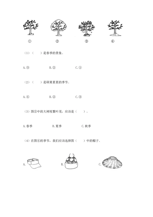 教科版二年级上册科学期末测试卷附参考答案【研优卷】.docx