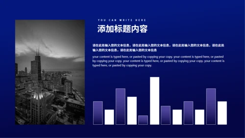 夜晚灯火阑珊大桥计划书通用PPT模板