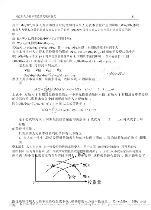 人力资本理论及其现实意义