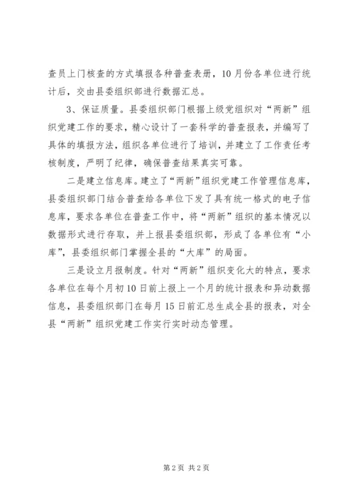 对“两新”组织党建工作实行动态管理.docx