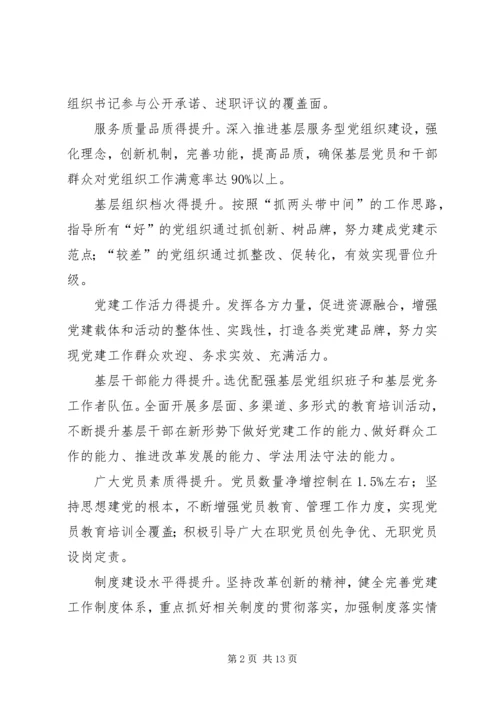 街道“基层组织建设提升年”活动方案 (2).docx