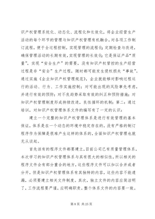 企业知识产权管理规范内审员考核.docx