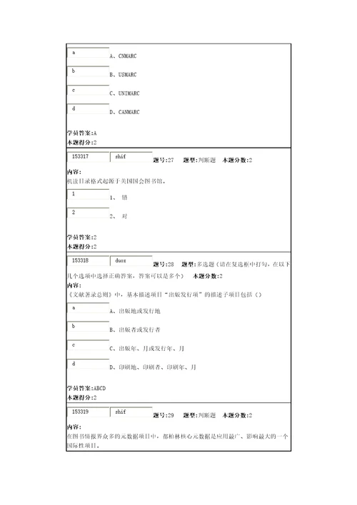 信息组织第2次作业