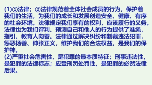 第九课 法律在我们身边复习课件（23张PPT ）