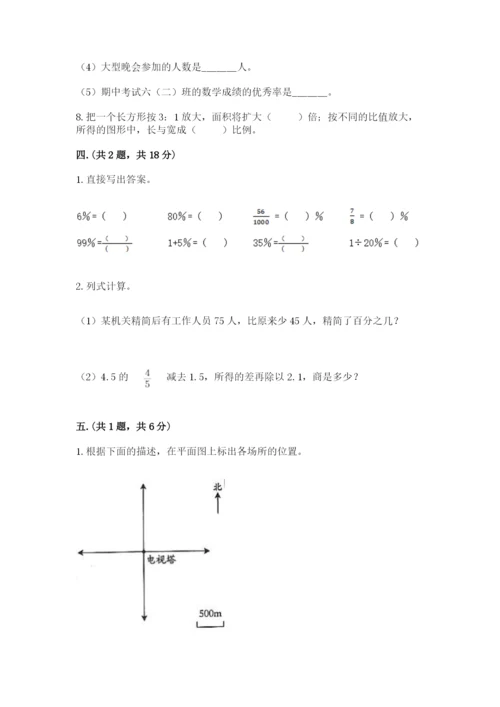 最新人教版小升初数学模拟试卷带答案（培优a卷）.docx