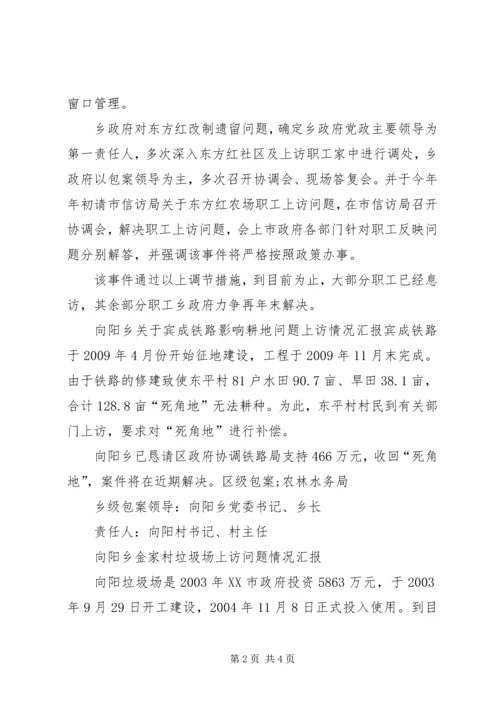 在龙乡公司接待上访经营者的情况汇报 (5).docx