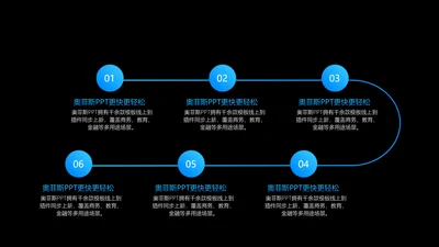 简约风递进关系6项PPT