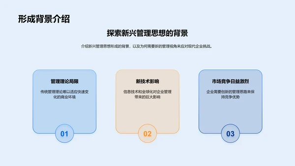 管理学开题答辩PPT模板