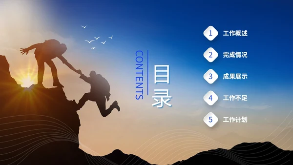 日出励志风销售工作总结商业项目汇报PPT
