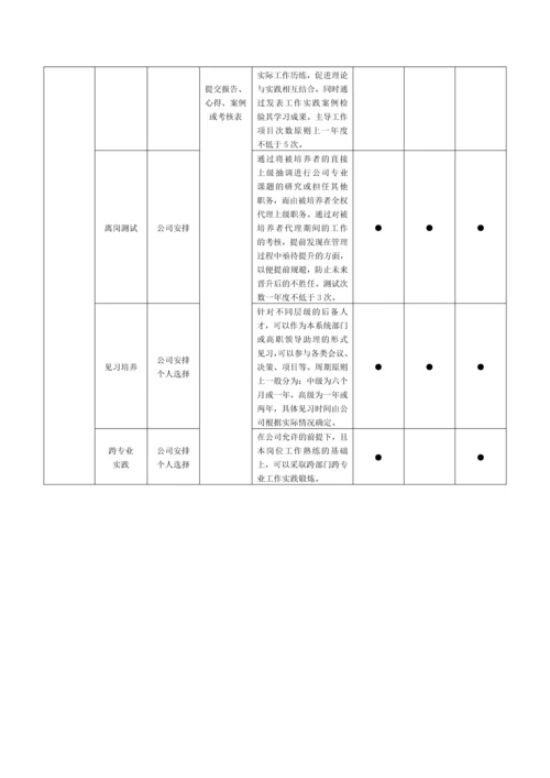 XX公司的人才梯队建设储备方案.docx