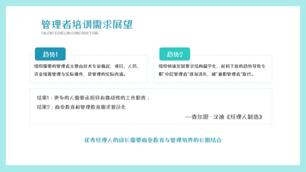 墨绿插画风人才梯队建设与人才培养模板