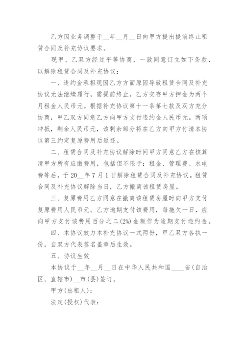 最新解除合作协议书模板5篇.docx