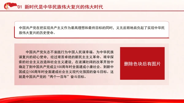 2024年与时代同行为强军奋斗党员上党课PPT