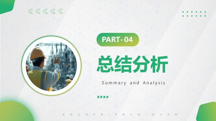 绿色简约风电气工程和自动化专业大学生职业生涯规划发展展示PPT模版