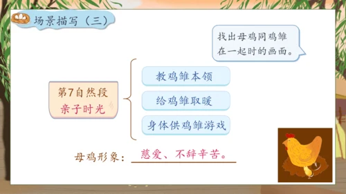【核心素养】部编版语文四年级下册-14.母鸡 第2课时（课件）